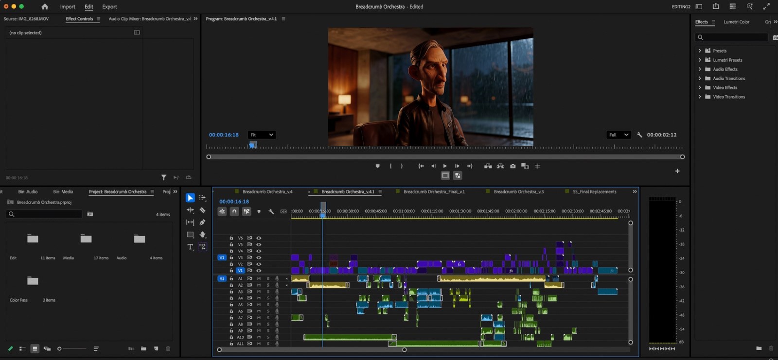 Leave Both Behind — Post-Production 1