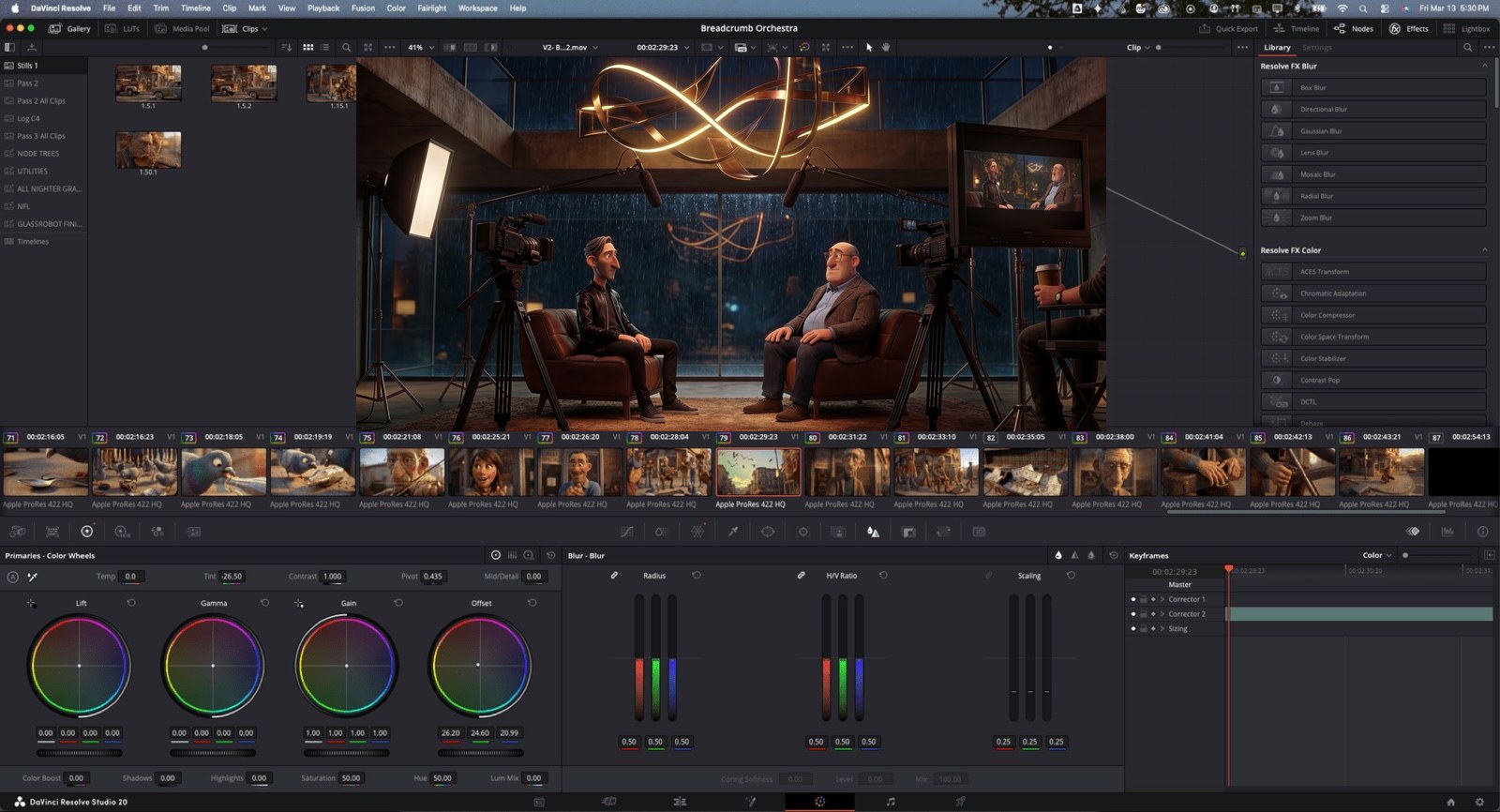 Leave Both Behind — Post-Production 2